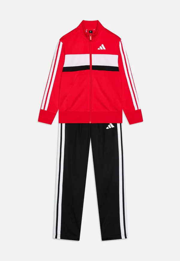 Спортивный костюм с 3 полосками seasonal essentials tiberio Adidas Performance, Pure Ruby/White