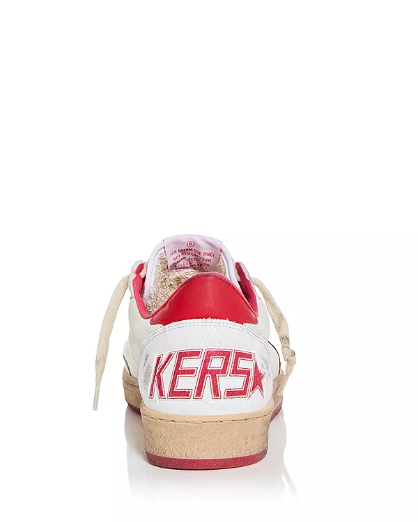 Унисекс низкие кроссовки Ballstar Golden Goose, белый — фото 3