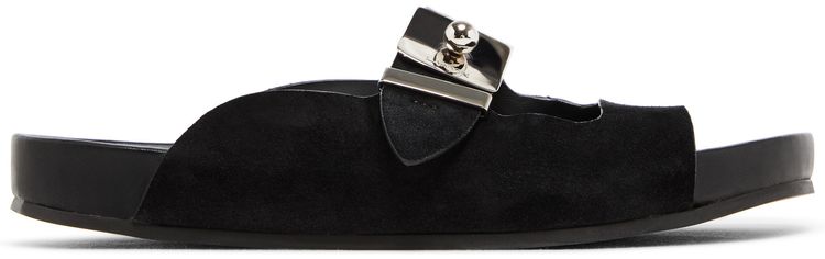 

Кроссовки Lanvin Buckle Slides 'Black', черный
