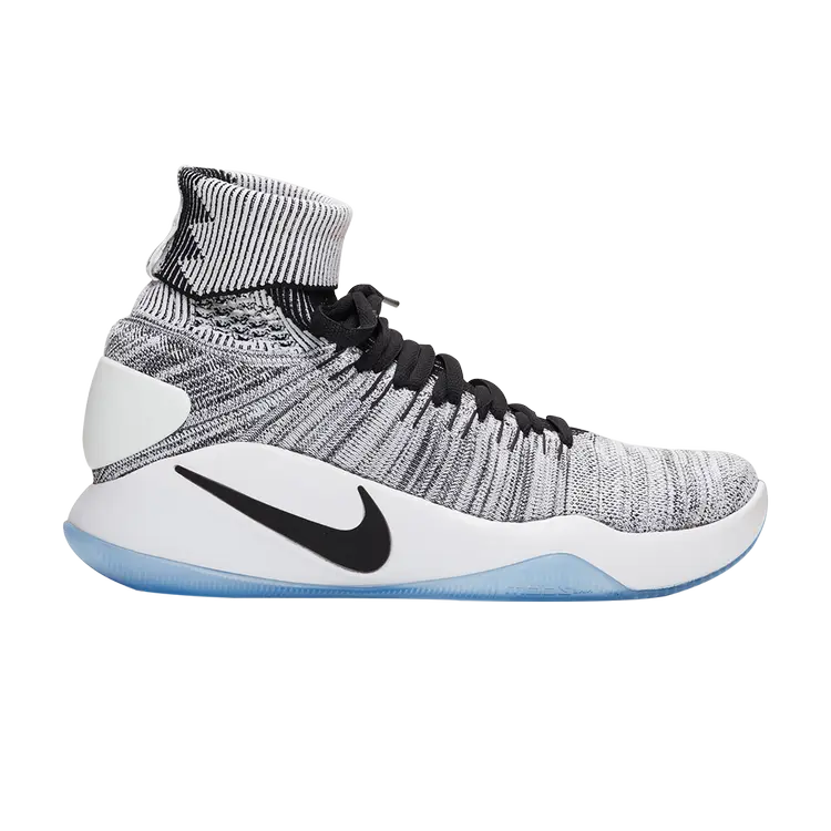 

Кроссовки Nike Hyperdunk 2016 Flyknit 'Black White', черный