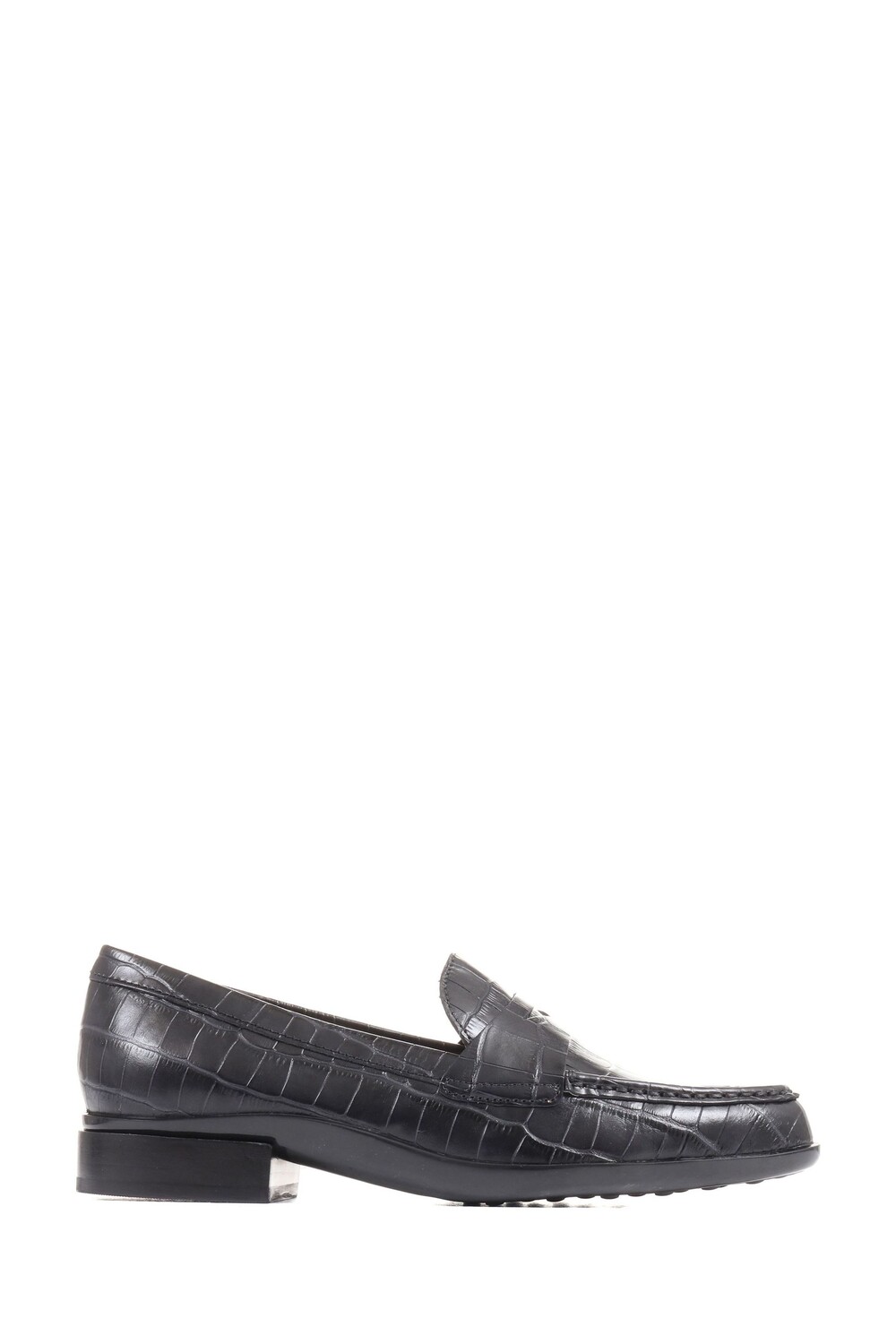 

Gessa Penny черные кожаные лоферы Jones Bootmaker, черный