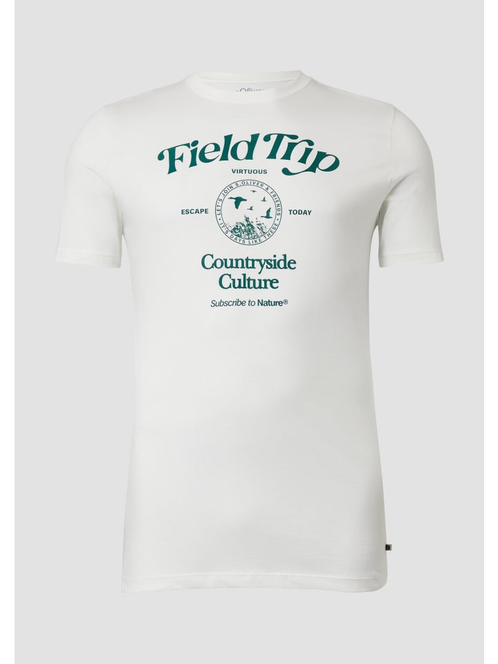 

Футболка в цвете 01D1_white s.Oliver, Белый, Футболка в цвете 01D1_white s.Oliver