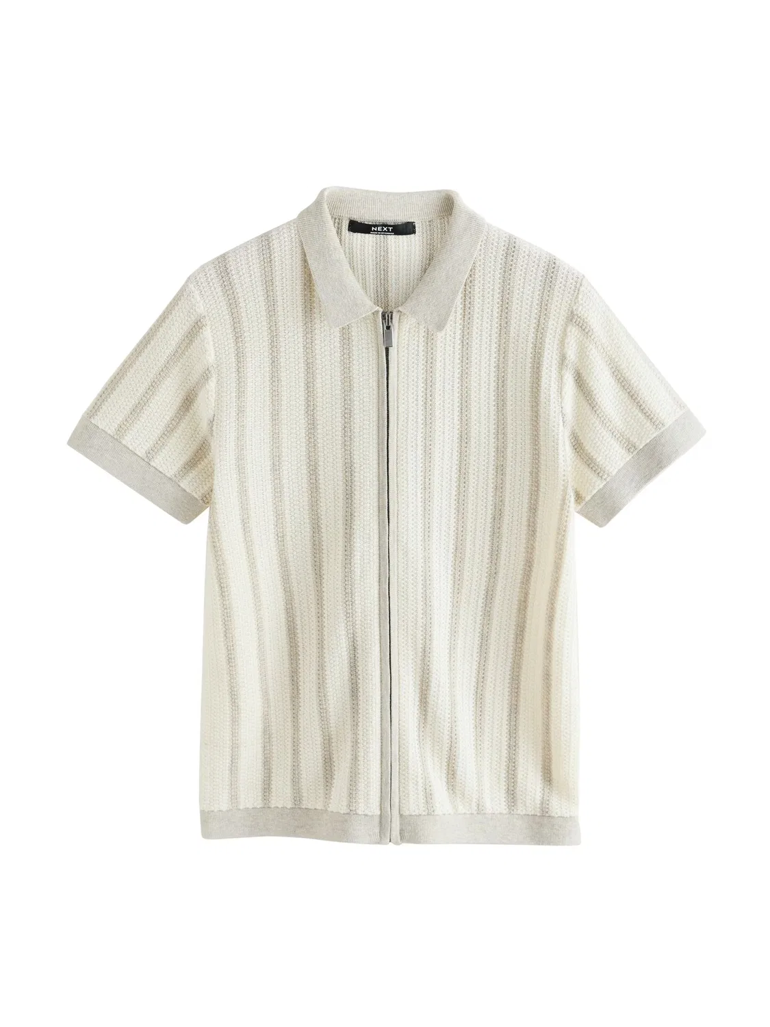 Рубашка на пуговицах стандартного кроя Next, Wool White