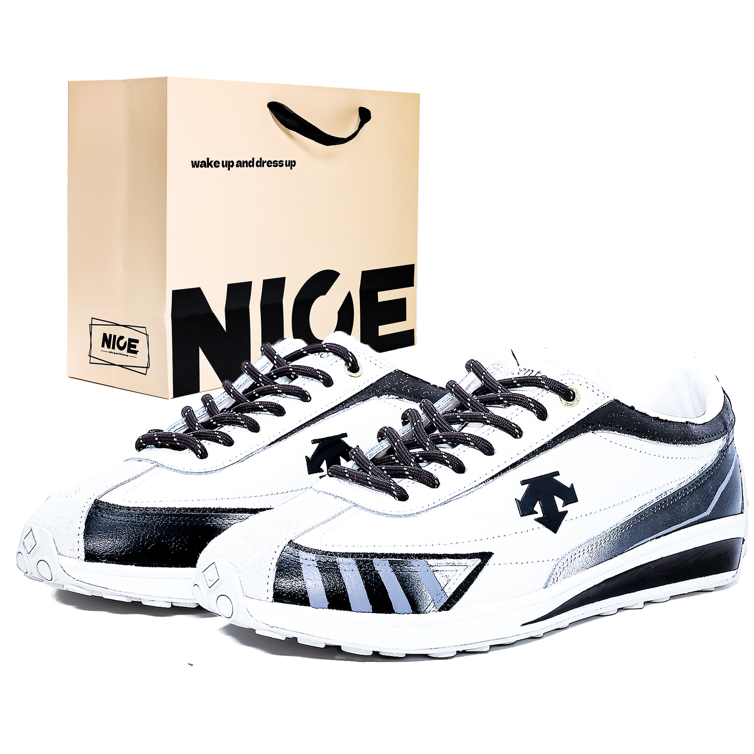 

Descente Износостойкие и легкие скейтбордистские кроссовки Cron Racer, унисекс, темно-синий