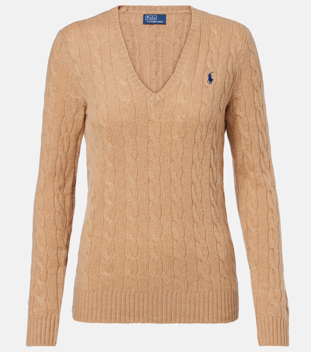 

Свитер из шерсти и кашемира Kimberly Polo Ralph Lauren, Collection Camel Melange