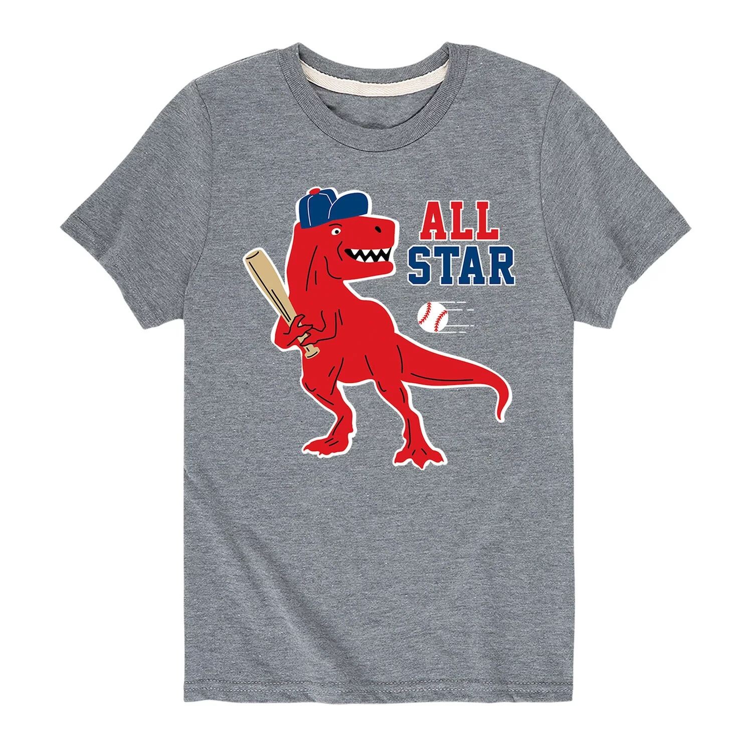

Бейсбольная футболка T-Rex All Star для мальчиков 8–20 лет Licensed Character