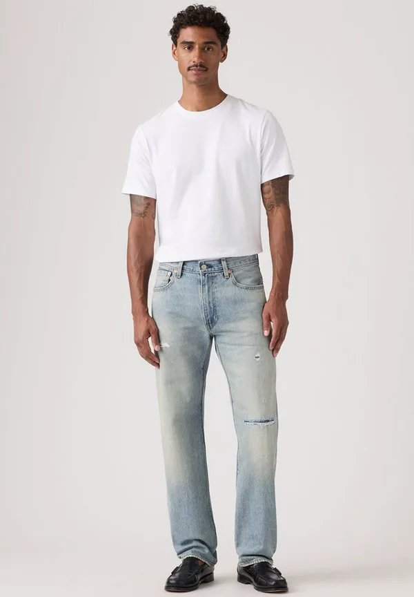 555 свободные прямые джинсы прямого кроя Levi'S, Up The Score Fade - Light Indigo