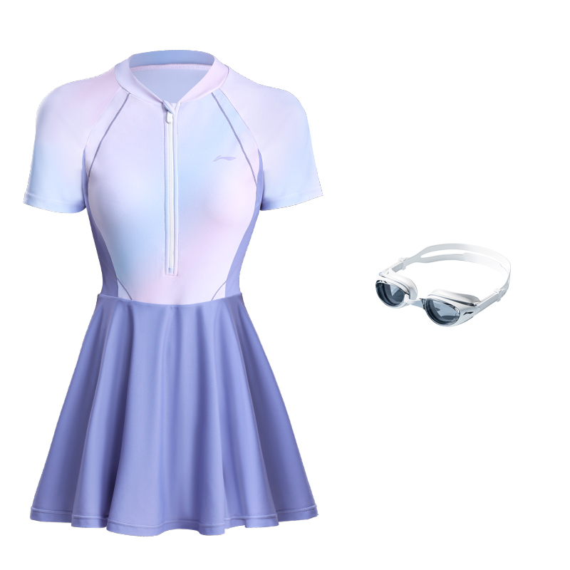 

LINING Купальник One Piece женский градиентный фиолетовый