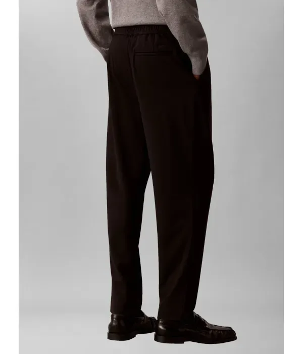 Брюки tapered fit Calvin Klein, черный — фото 4