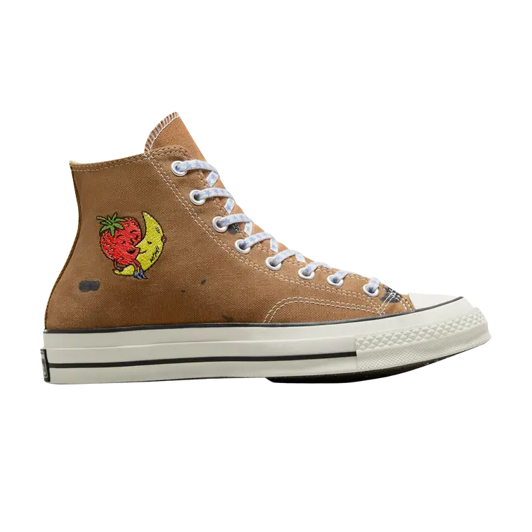 

Кроссовки Sky High Farm Workwear x Chuck 70 High, цвет Strawberry Moon, Красный, Кроссовки Sky High Farm Workwear x Chuck 70 High, цвет Strawberry Moon