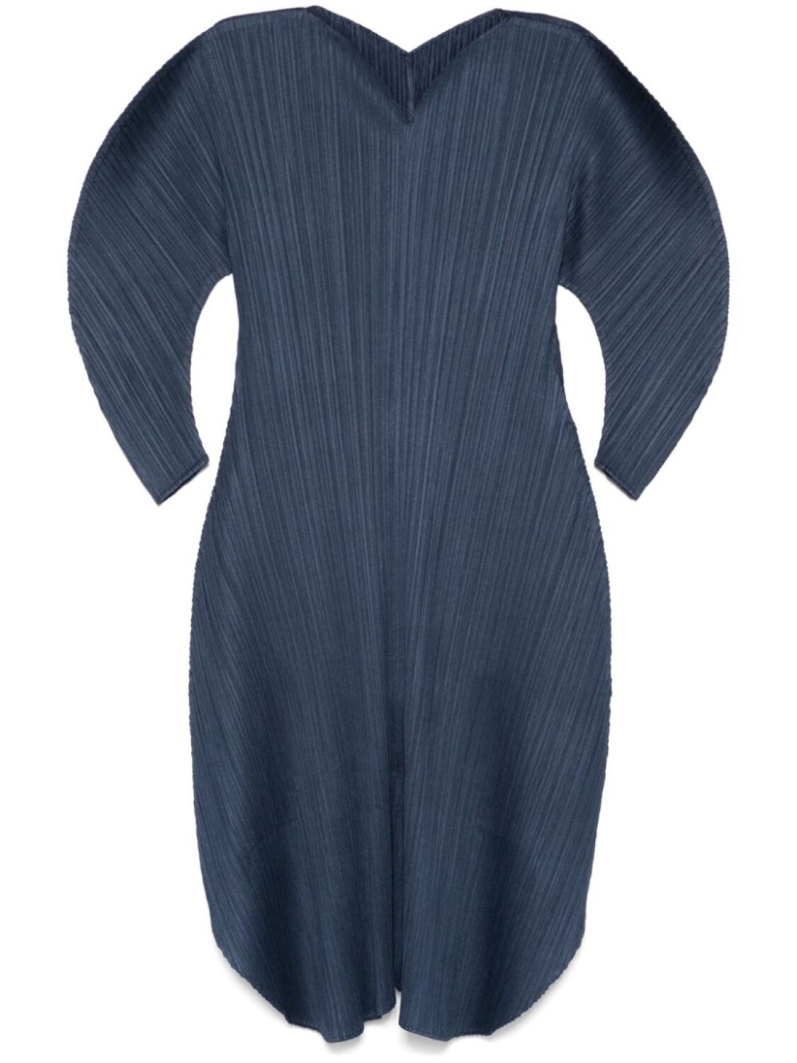 

Платье-миди Pleats Please Issey Miyake Wormhole, синий