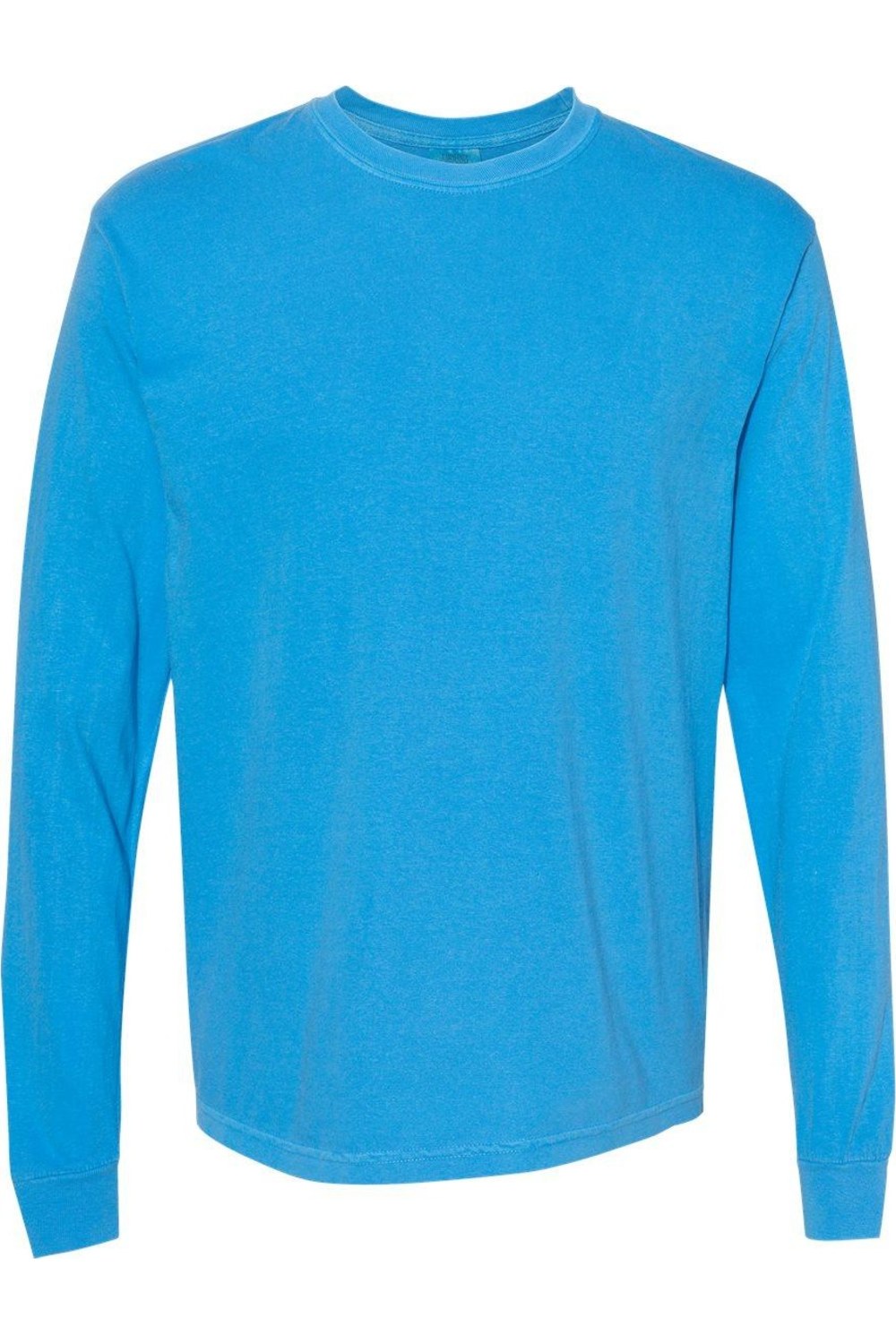 

Футболка Comfort Colors Garment-Dyed Heavyweight с длинным рукавом, цвет royal caribe