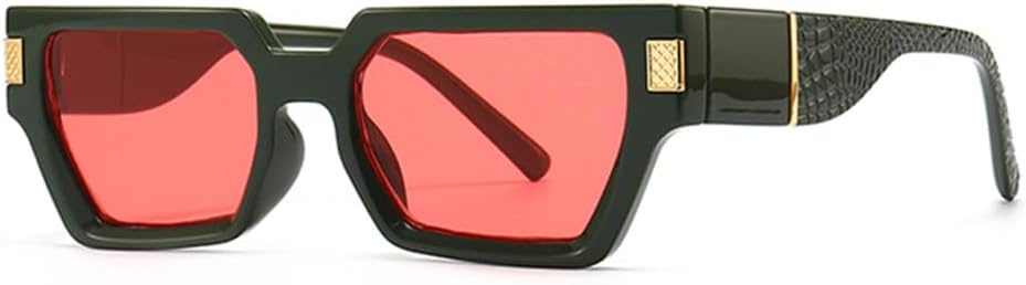 

женские солнцезащитные очки «кошачий глаз» женские солнцезащитные очки с защитой от УФ-излучения UV400 леопардовый принт женские солнцезащитные очки для мужчин LANGSER, Green With Red