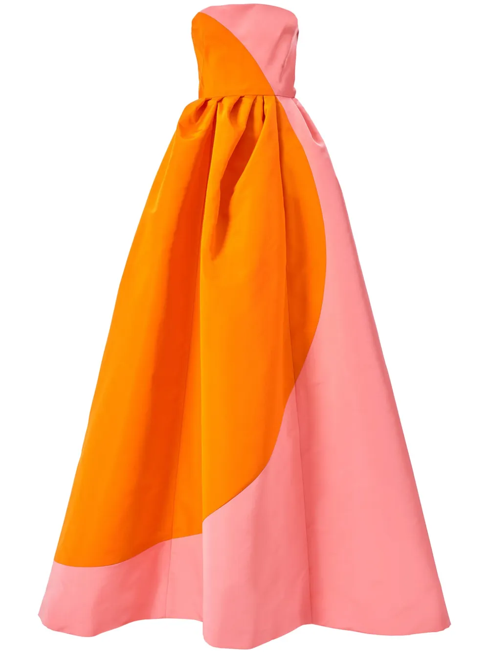 

Платье Circle без бретелей Carolina Herrera, розовый