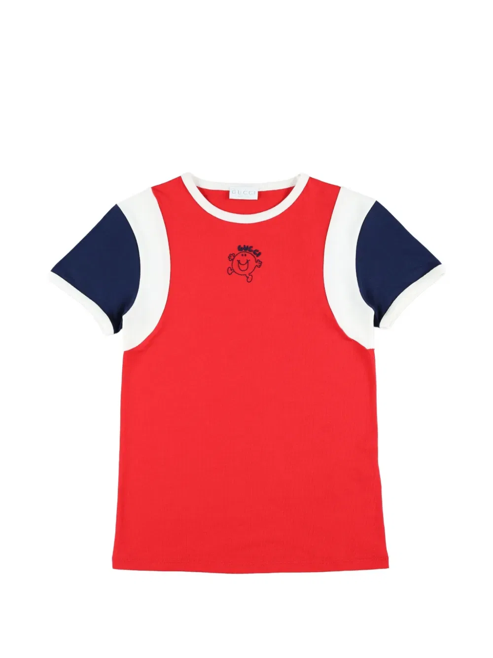 Хлопковая футболка Gucci Kids, красный