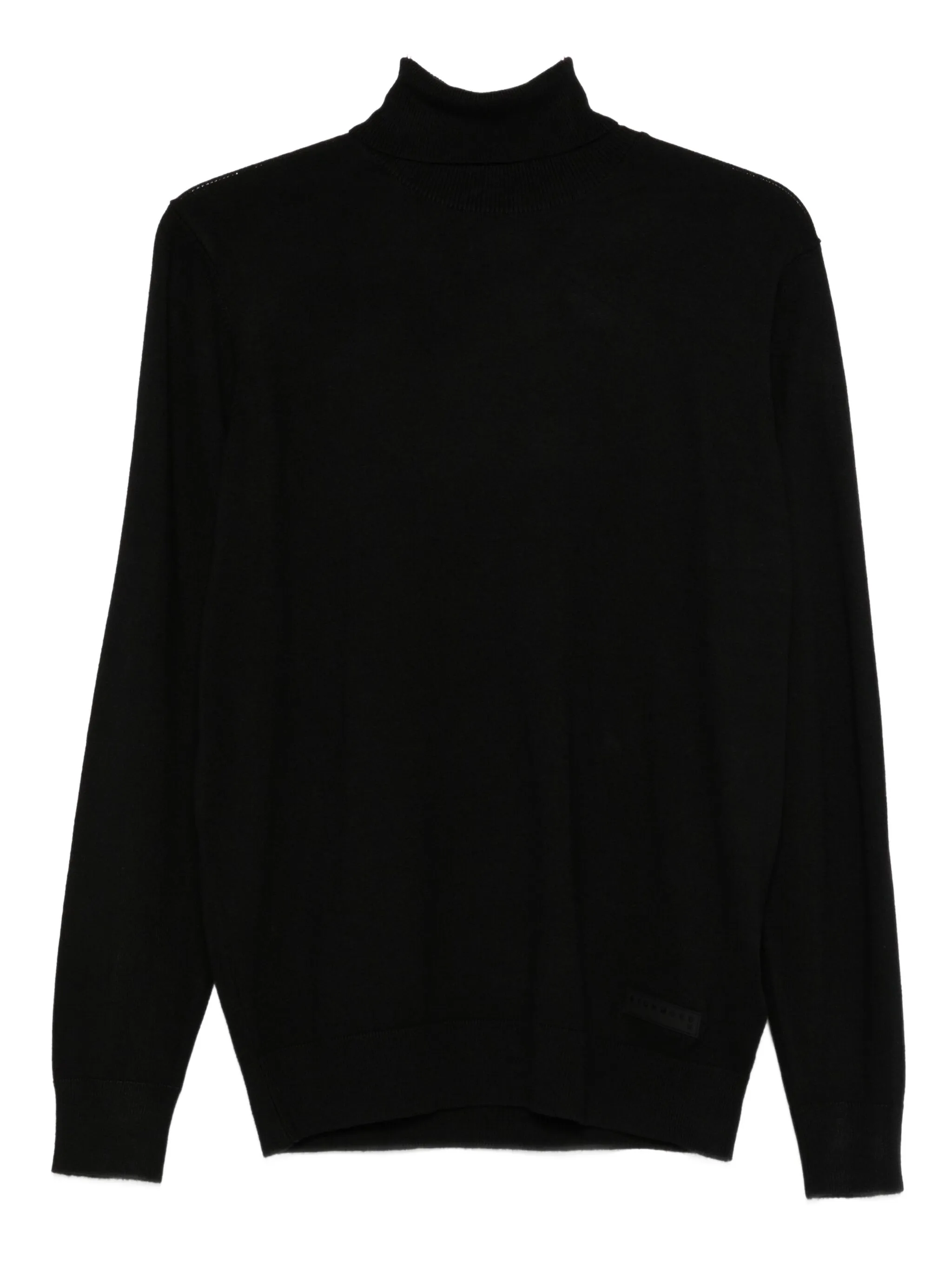 

Свитер с высоким воротником John Richmond, черный