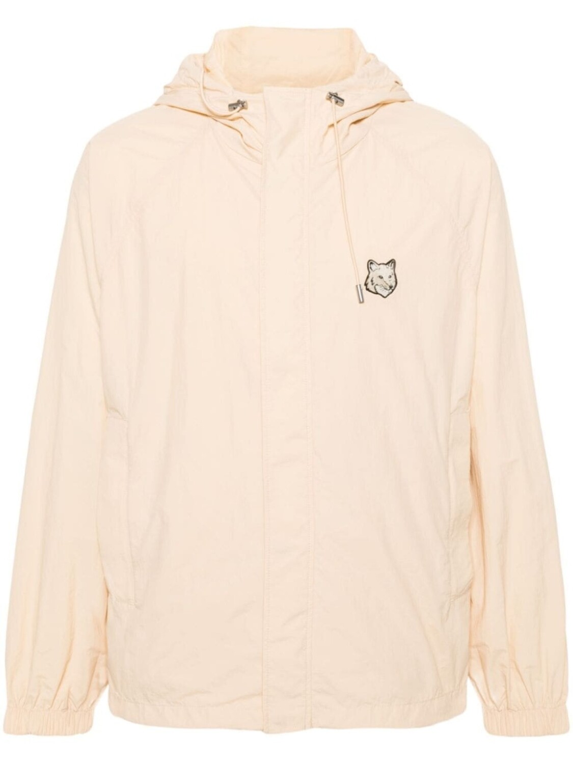 

Maison Kitsuné ветровка Chillax Fox с капюшоном, нейтральный цвет