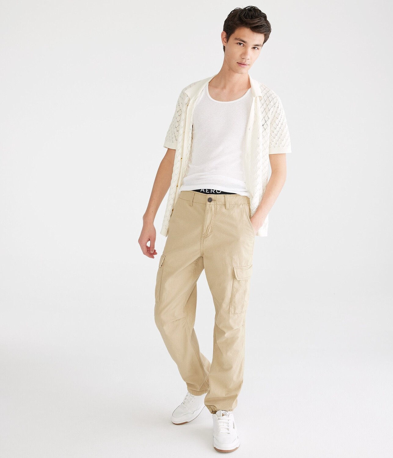 

Свободные брюки-карго Aeropostale, цвет Beige 280