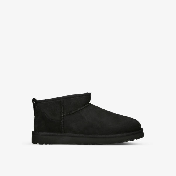 

Классические замшевые ботильоны Ultra Mini на подкладке из овчины Ugg, черный