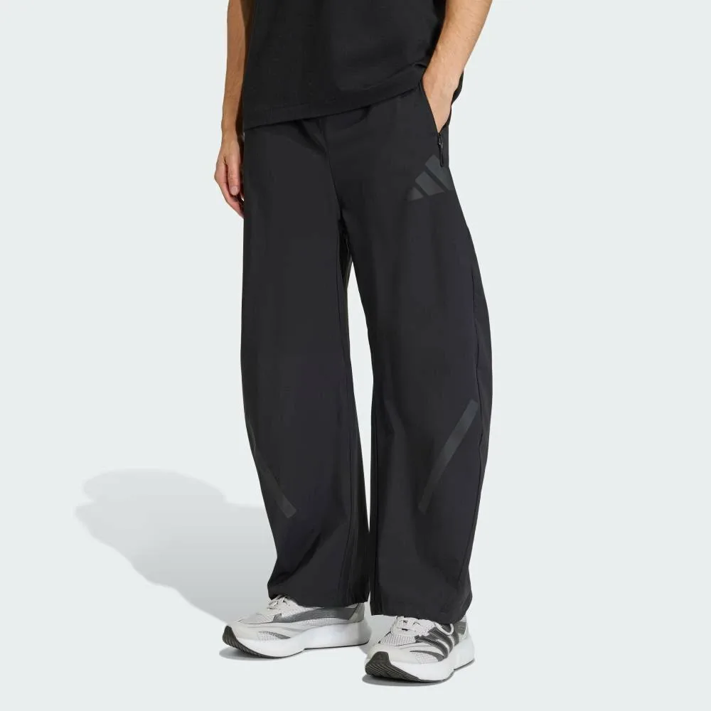 Брюки ZNE из тканого материала Adidas, black
