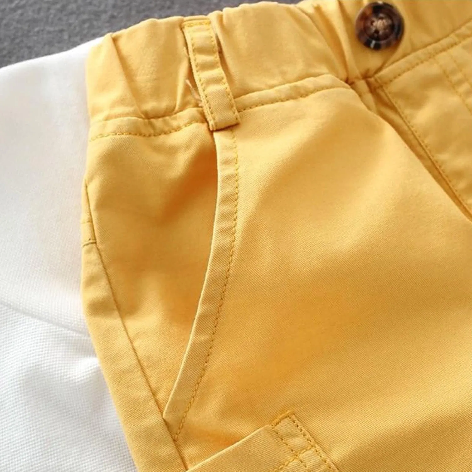 Детские шорты Active Shorts, Generic, желтый — фото 2