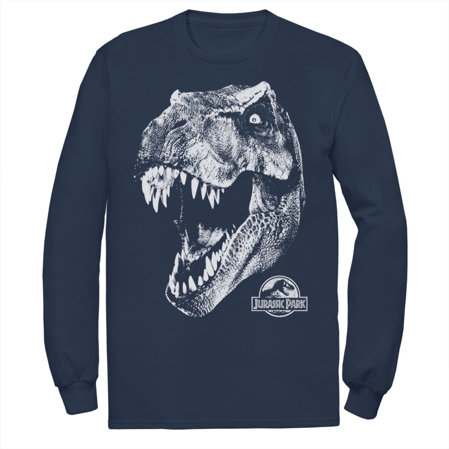 

Мужская футболка Jurassic Park T-Rex White Head Roaring Tee Licensed Character