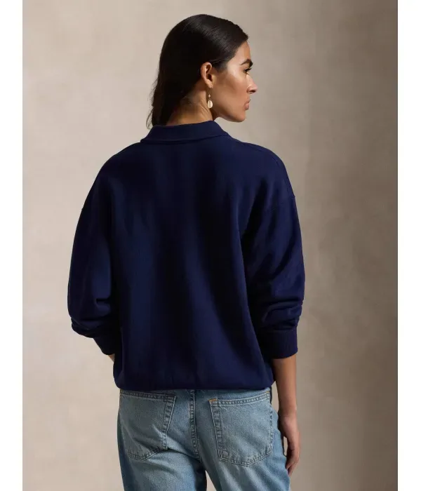 Полюс relaxed fit Polo Ralph Lauren, темно-синий — фото 3