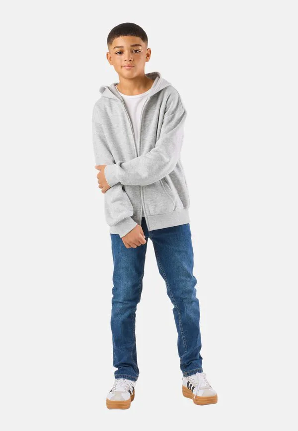 Толстовка на молнии из лос-анджелеса Denim Factory, Grey