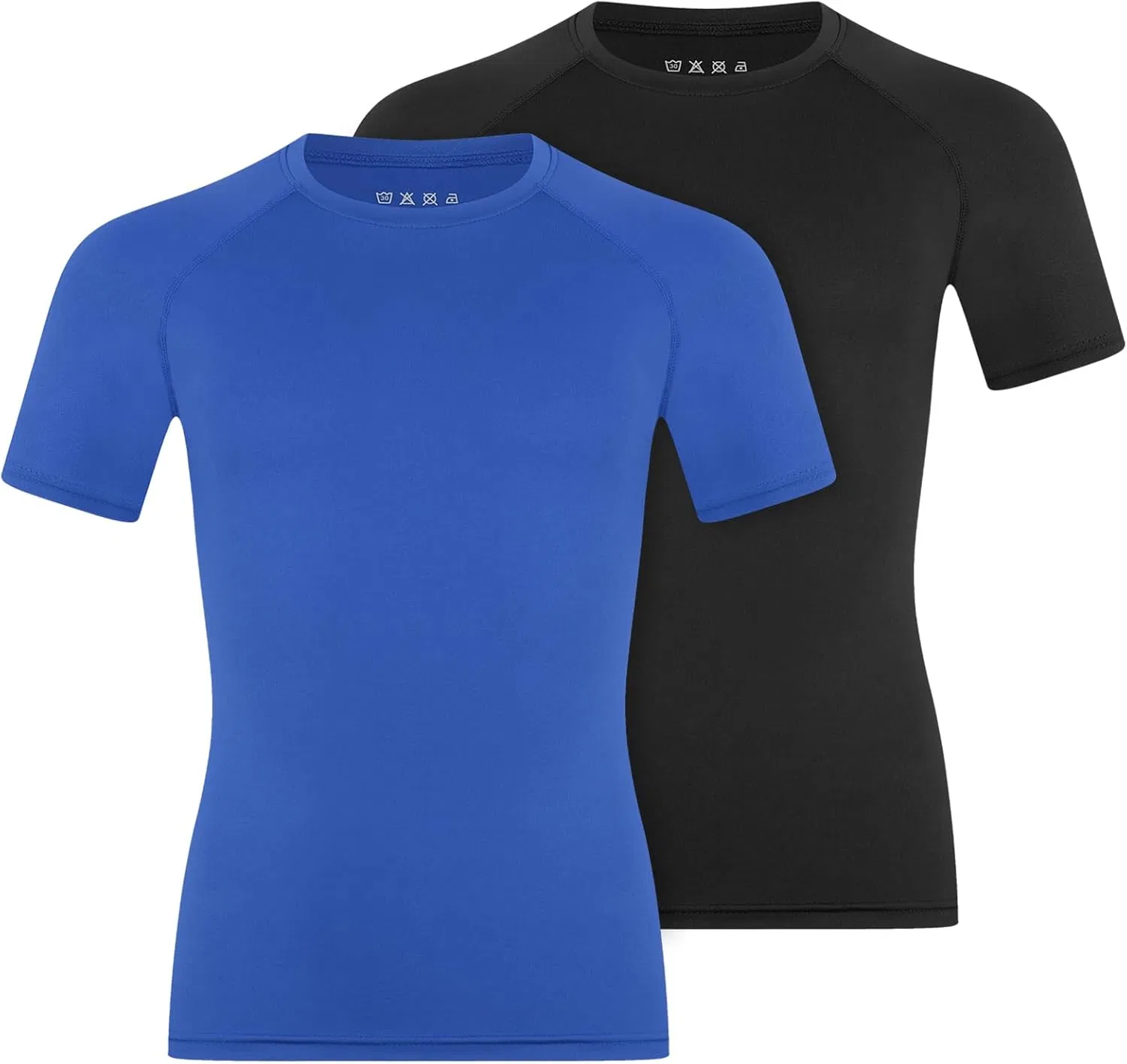 Компрессионная футболка для мальчиков Anawakia, 2 Pack, Black Blue