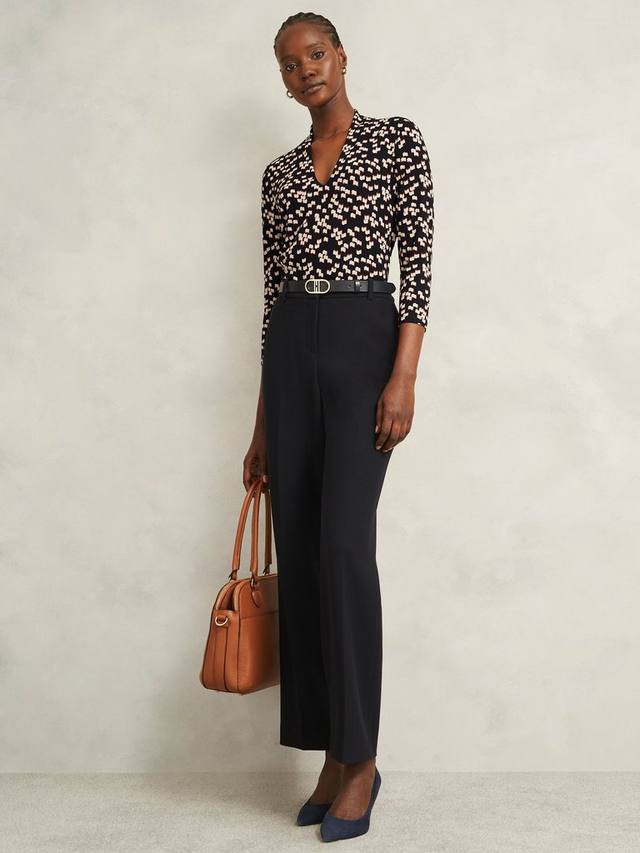 

Топ с V-образным вырезом Aimee Graphic Hobbs, Multi