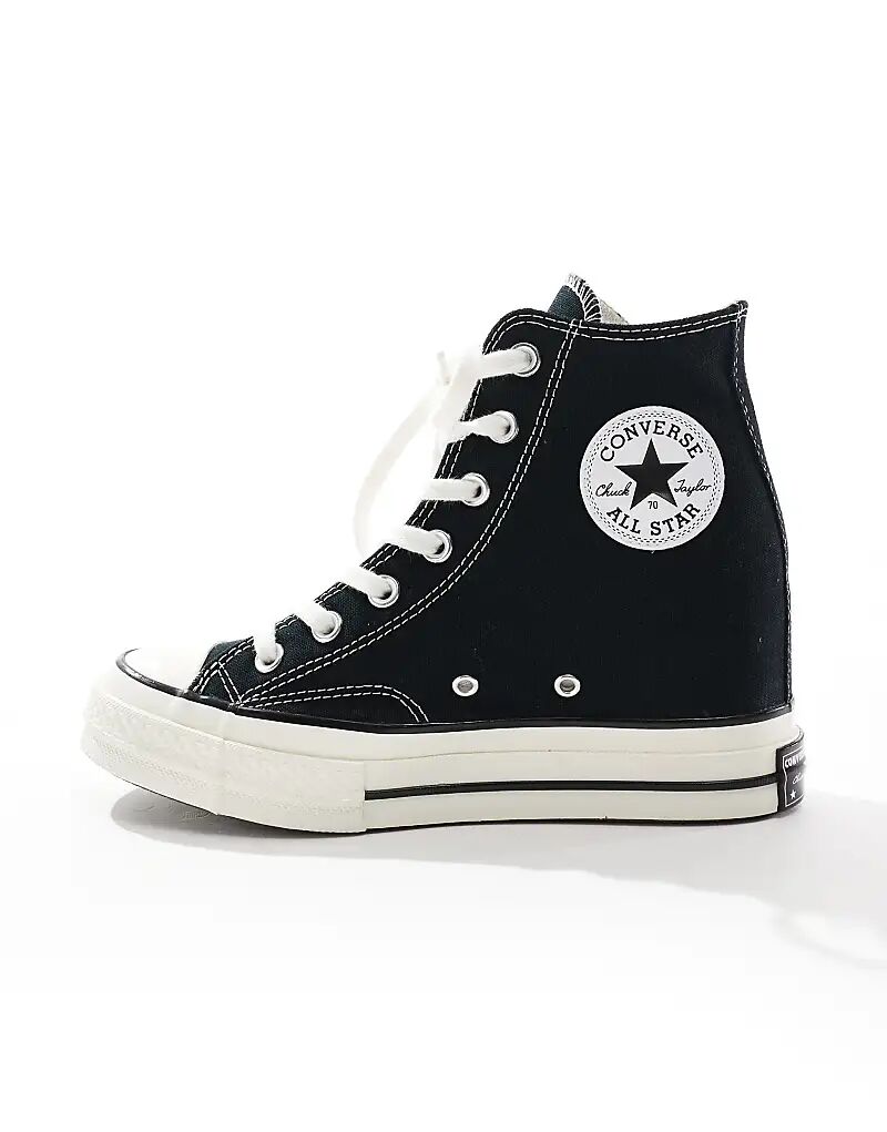 Кроссовки Chuck 70 Wedge черного цвета Converse — фото 2