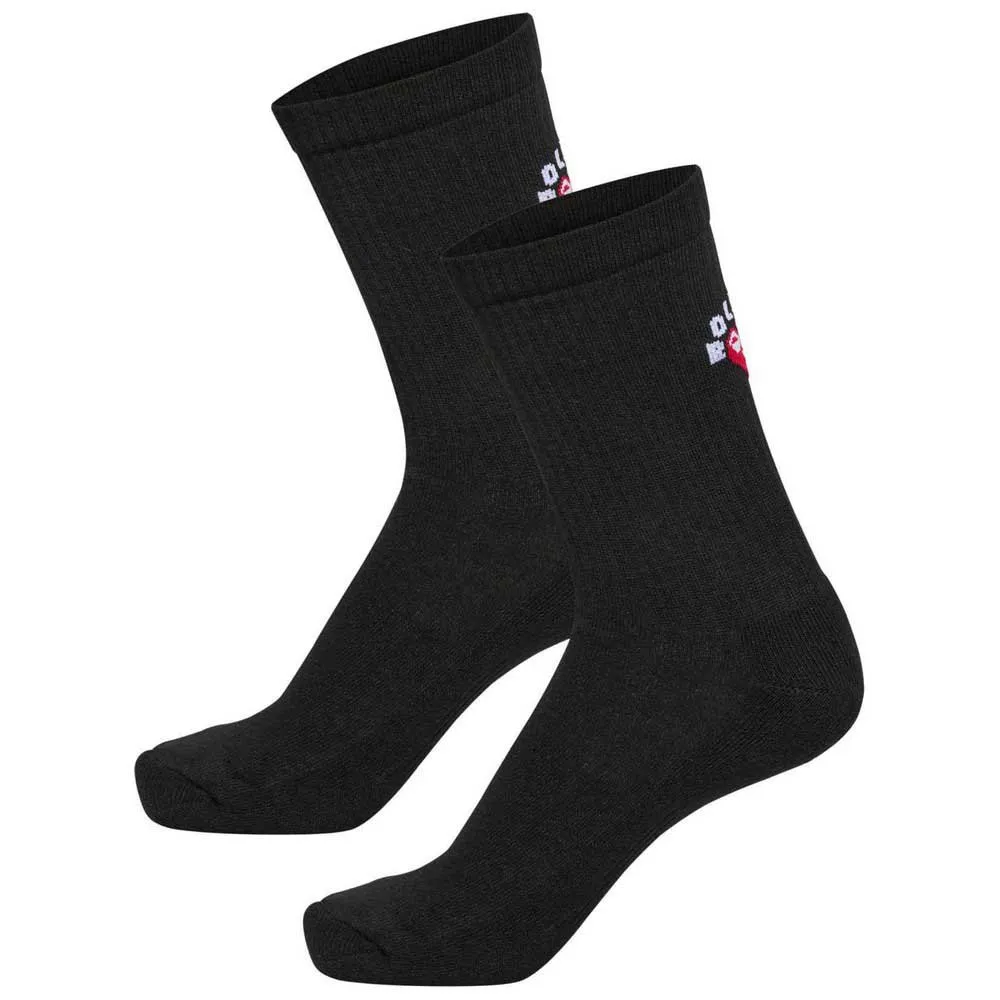 

Носки Hummel Roligan short 2 pairs, черный
