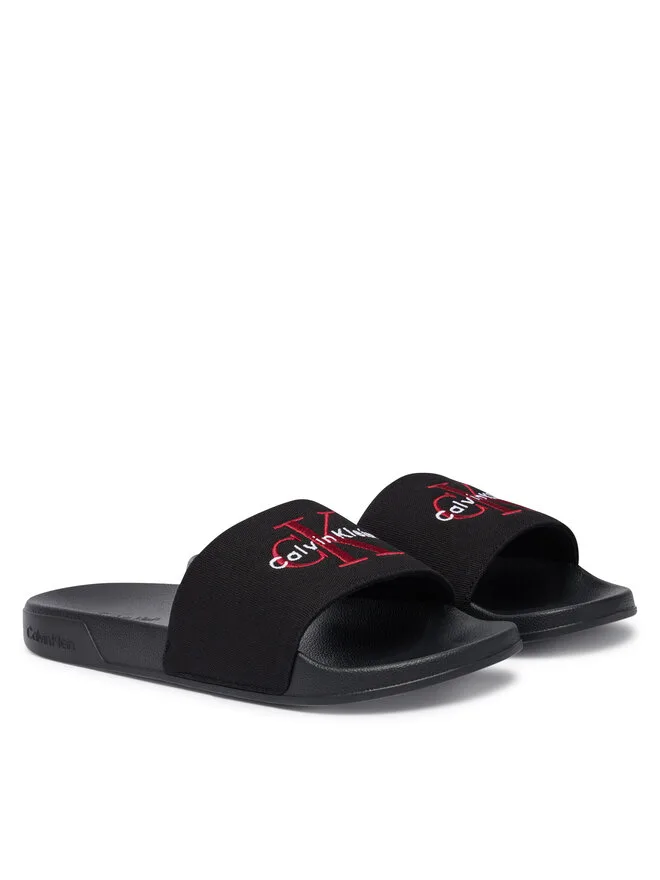 Calvin Klein Ess Slide CV mules YM0YM01393, черный — фото 2