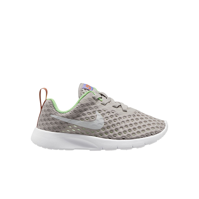 Кроссовки Nike Tanjun Low Top для детей, светло-железно-рудный серый/пыльное свечение/пони коричневый/пульсирующий фиолетовый — фото 3