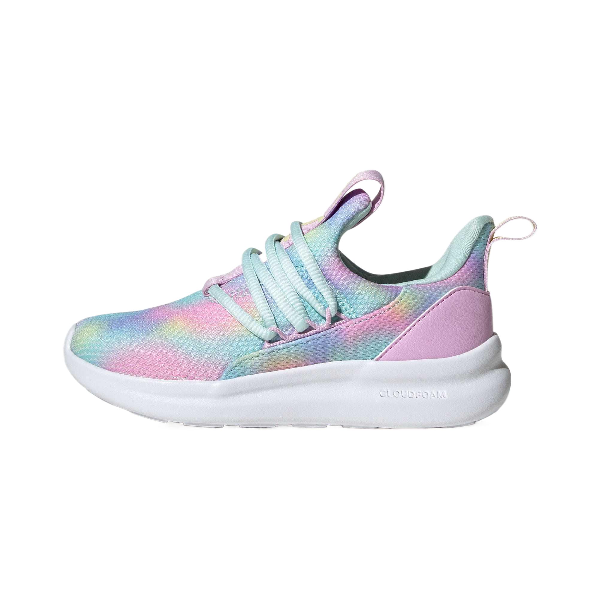 

Детские кроссовки LITE RACER ADAPT 7.0 с низким верхом для повседневной носки Adidas, фиолетовый/мятный/зеленый/желтый