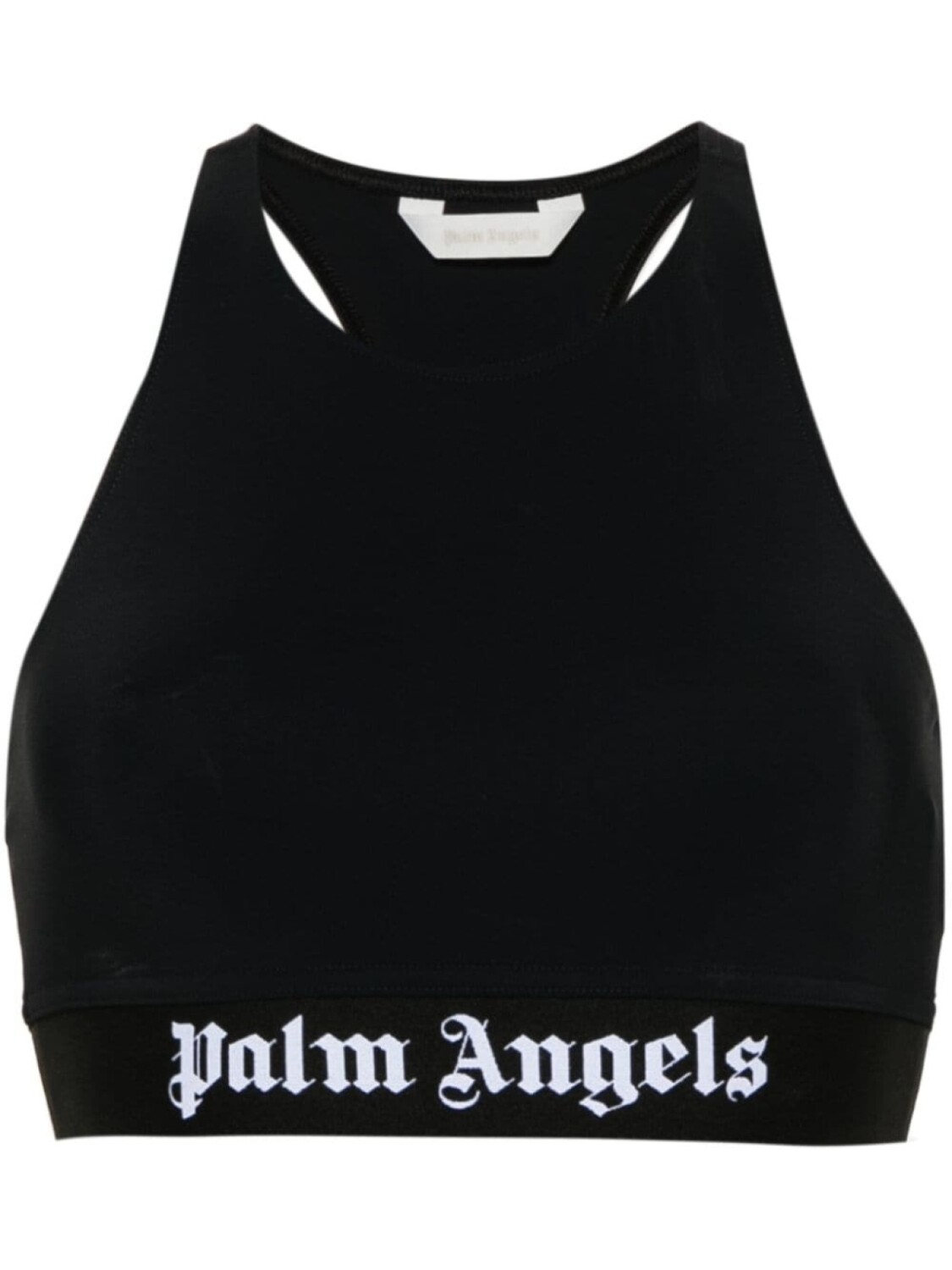 

Palm Angels укороченный топ с логотипом, черный