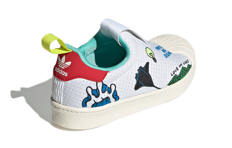 Кроссовки Adidas Originals SUPERSTAR 360 Kids' Skateboarding Shoes Pre-school — фото 4