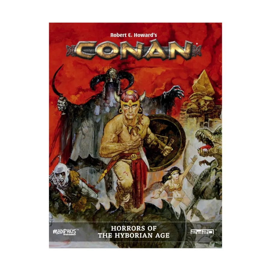 

Horrors of the Hyborian Age, Conan Role Playing Games (2d20), твердый переплет