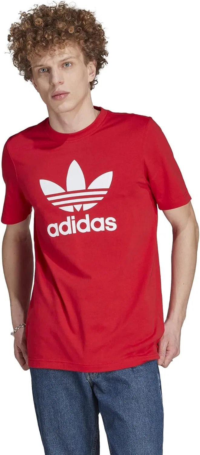 Футболка Adidas Originals Adicolor Classics Trefoil для мужчин, белый