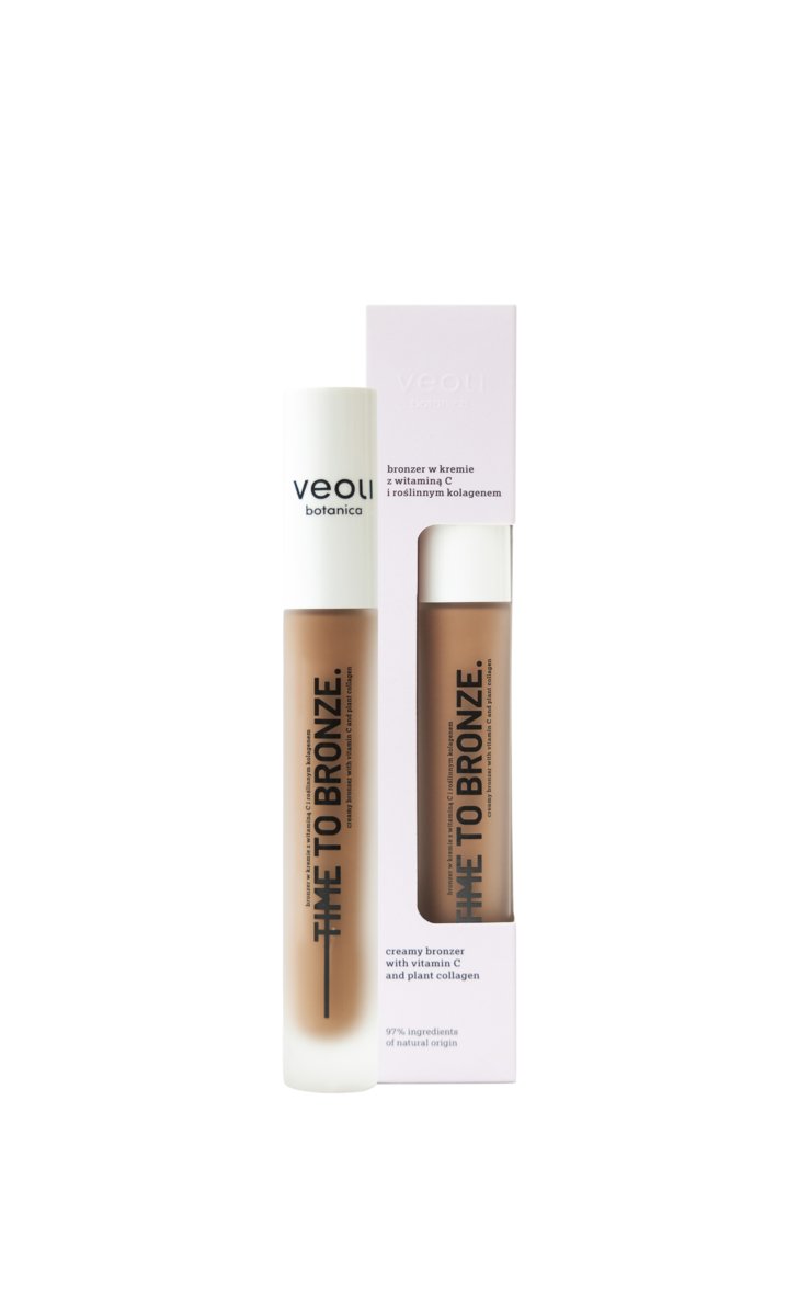 

Veoli Botanica, крем-бронзер Time To Bronze с витамином C и растительным коллагеном