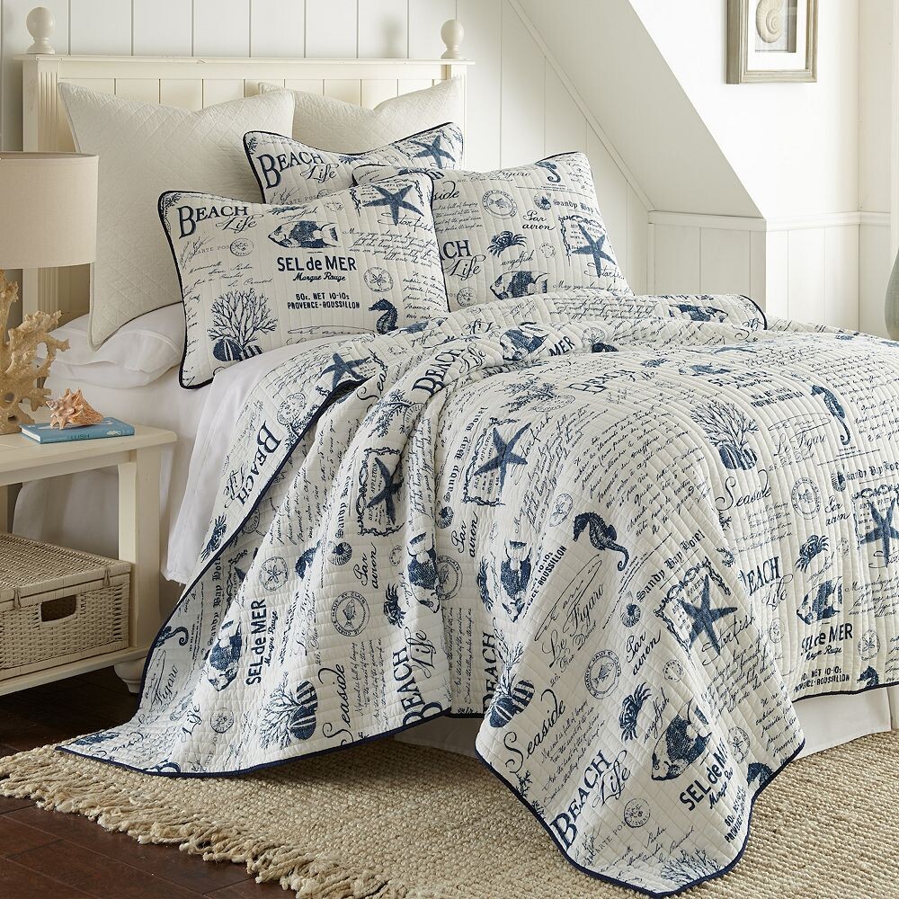 

Комплект одеял Levtex Home Beach Life, синий