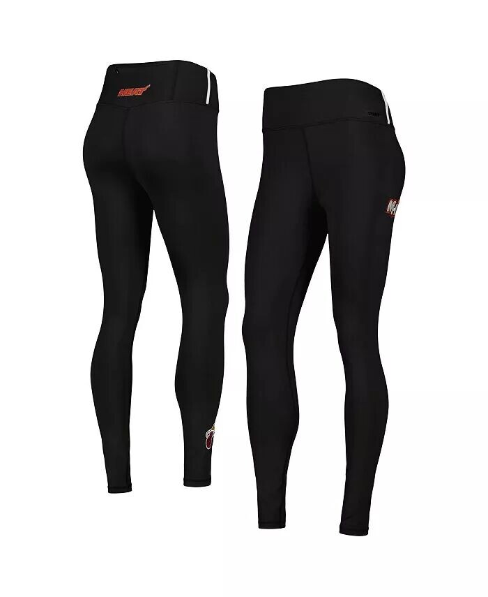 

Женские черные леггинсы Miami Heat Classics Lux Pro Standard