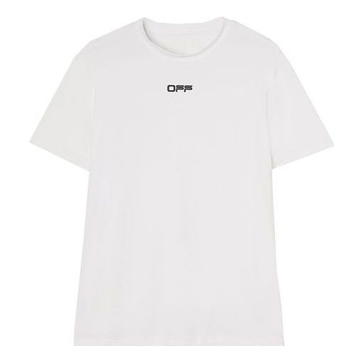 

Футболка arrow outline s/s sport t-shirt 'white black' Off-White, белый