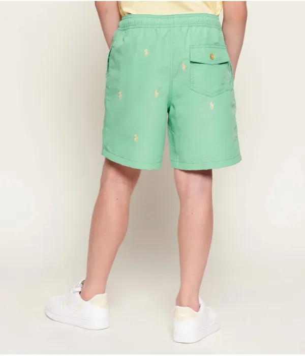 Плавки TRAVELER regular fit Polo Ralph Lauren, зеленый — фото 3
