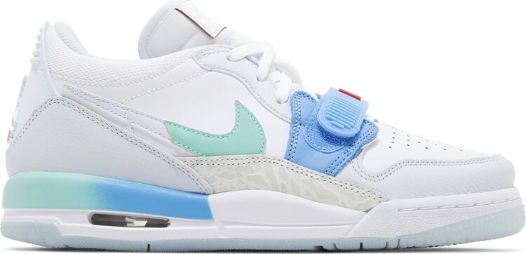 

Кроссовки Jordan Legacy 312 Low GS 'Emerald Rise', белый