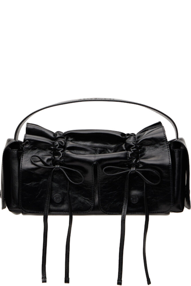 

Черная сумка с множеством карманов Acne Studios