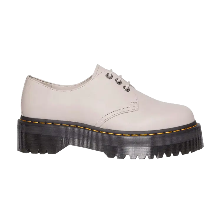 

Кроссовки Dr. Martens Wmns 1461 2 Pisa Leather Platform Vintage Taupe, кремовый