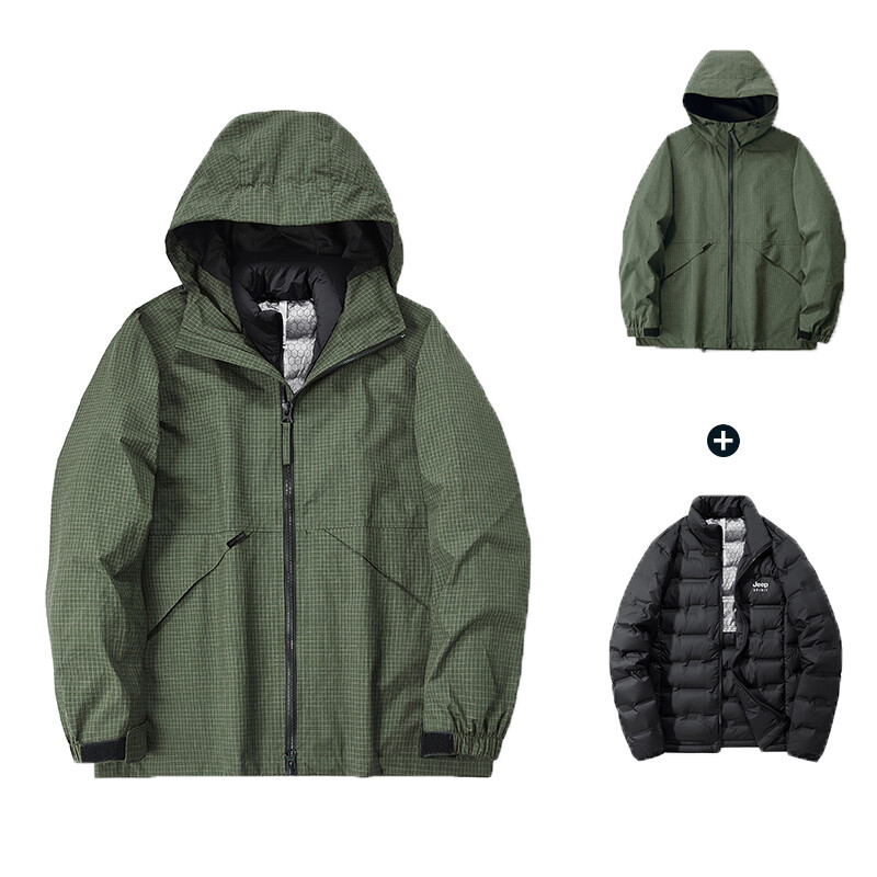 

Куртка унисекс Jeep Spirit, цвет Forest Green