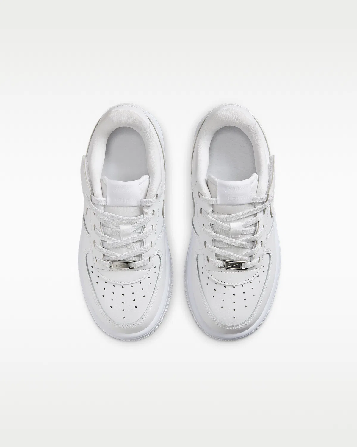Кроссовки Nike Force 1 Low EasyOn для малышей, White/White/White — фото 4