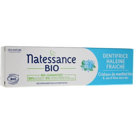 

Органическая зубная паста Fresh Breath 75 мл Natessance